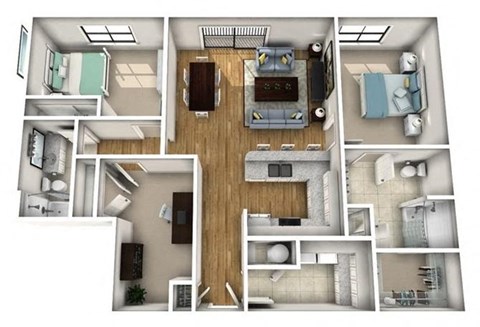 2800 Lawndale Dr 1-2 Beds Apartment, Conventional for Rent - Photo Gallery 36