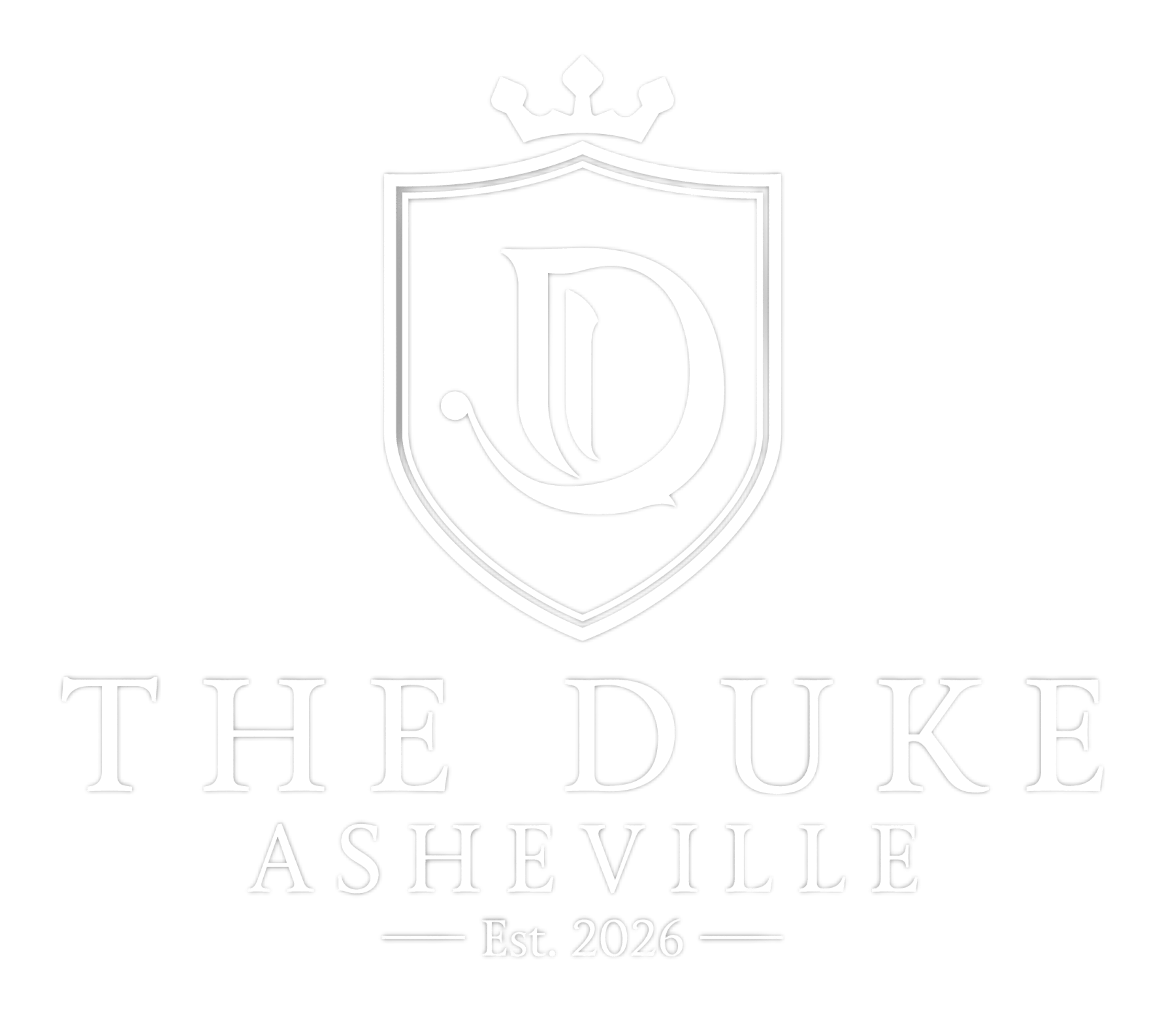 The logo for The Duke Asheville was established in 2026.