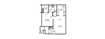 One Bedroom Layout