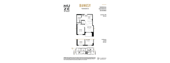 the address residence opera 1 bedroom tower b floor plan