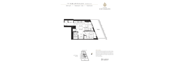 A floor plan for a property at The Granville Terrace.