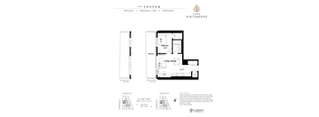 A black and white image of a floor plan for a property by Claridge Homes.