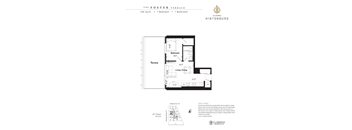 A floor plan for a property by Claridge Homes shows a 4th floor terrace.