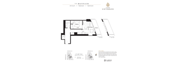 A floor plan for a property called The Mayfair in Hintonburg.