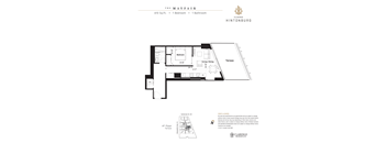 A floor plan for a property at The Mayfair shows a 4th floor terrace.