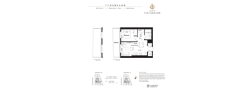 Floor plan for a property called The Garland in Clardge Hintonburg.