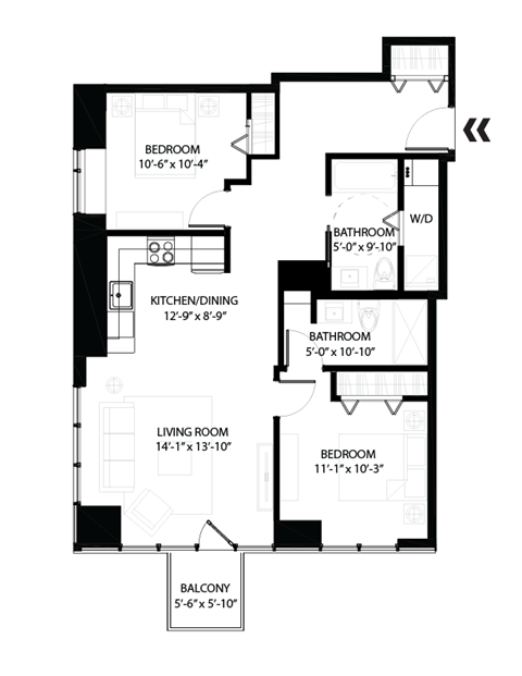 89 Nepean Street Studio-2 Beds Apartment for Rent - Photo Gallery 11