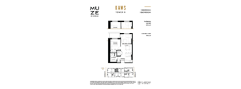the floor plan of kaws tower b