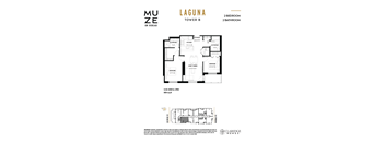 the level 2 and 3 bedroom floor plans differ from each other
