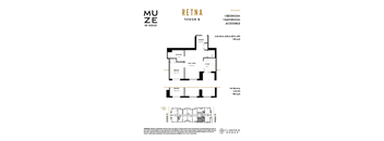 the third and fourth floors of the renovated building are shown in this floor plan image