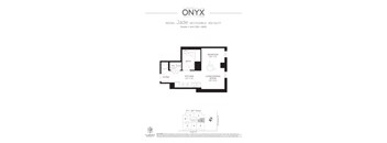 a floor plan of the apartment