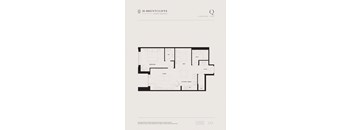 floor plan of a 2 bedroom apartment