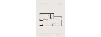 floor plan of a 2 bedroom apartment