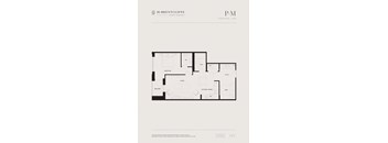 floor plan of a 2 bedroom apartment