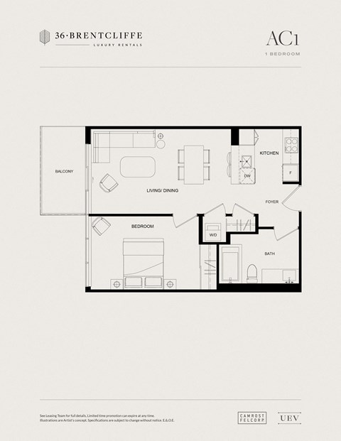 the level 1 floor plan  units