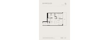the level 3 bedroom floor plan  residences atmask