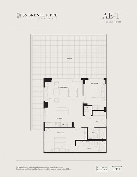 the floor plan of the apartment
