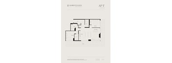the 01t floor plan of 4 bedrooms