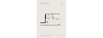 the level 12 floor plan of a 2 bedroom apartment