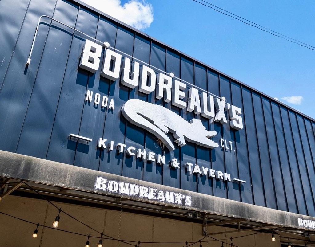 building with a logo on it at The Collection Charlotte in Charlotte, NC, 28205