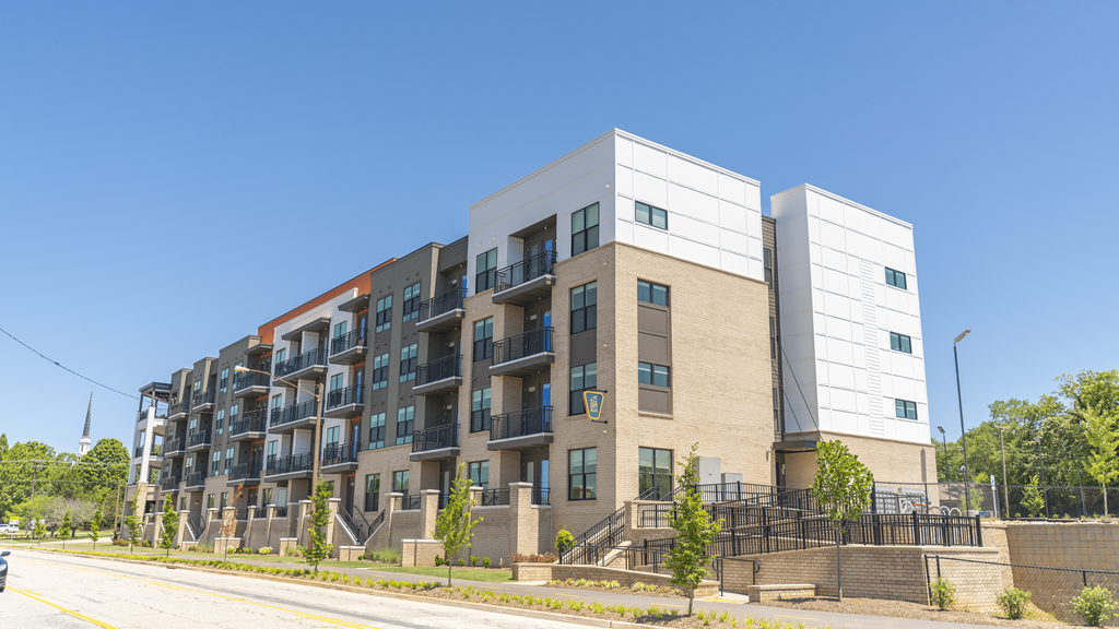 a picture of an apartment building at The Fitzgerald, Spartanburg, SC