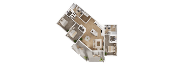 J Floor Plan at The Fitzgerald, South Carolina