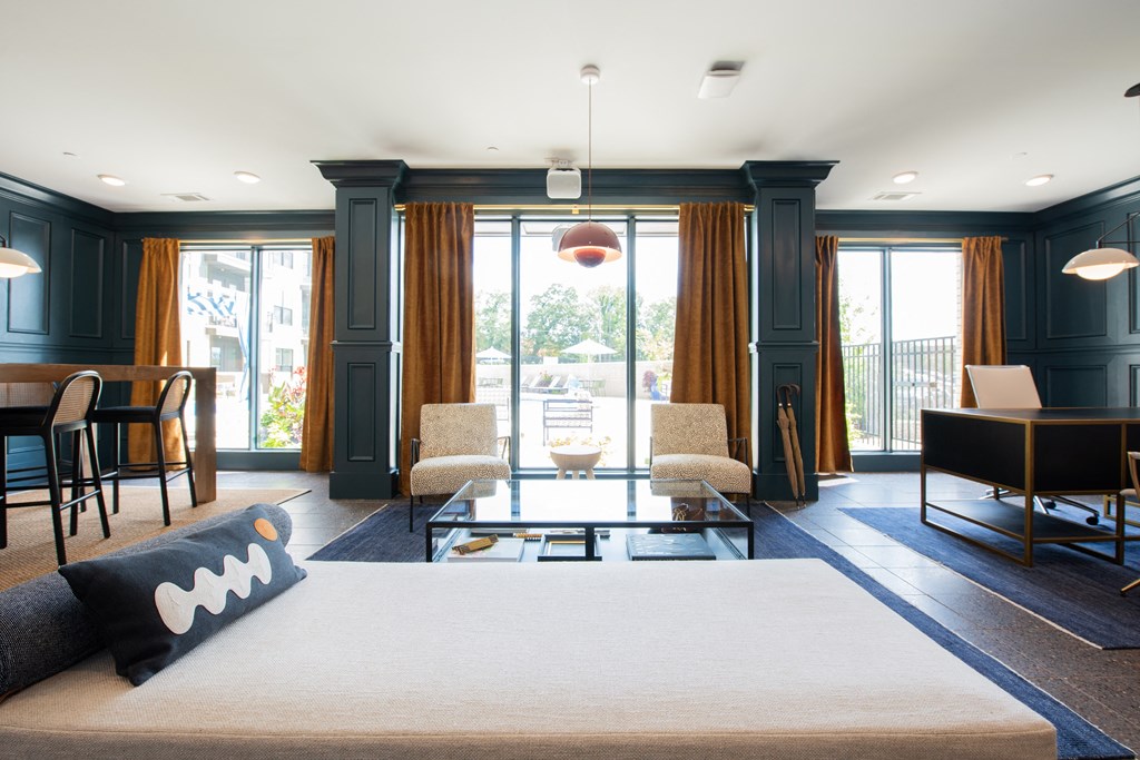 Community Lounge at The Fitzgerald, Spartanburg