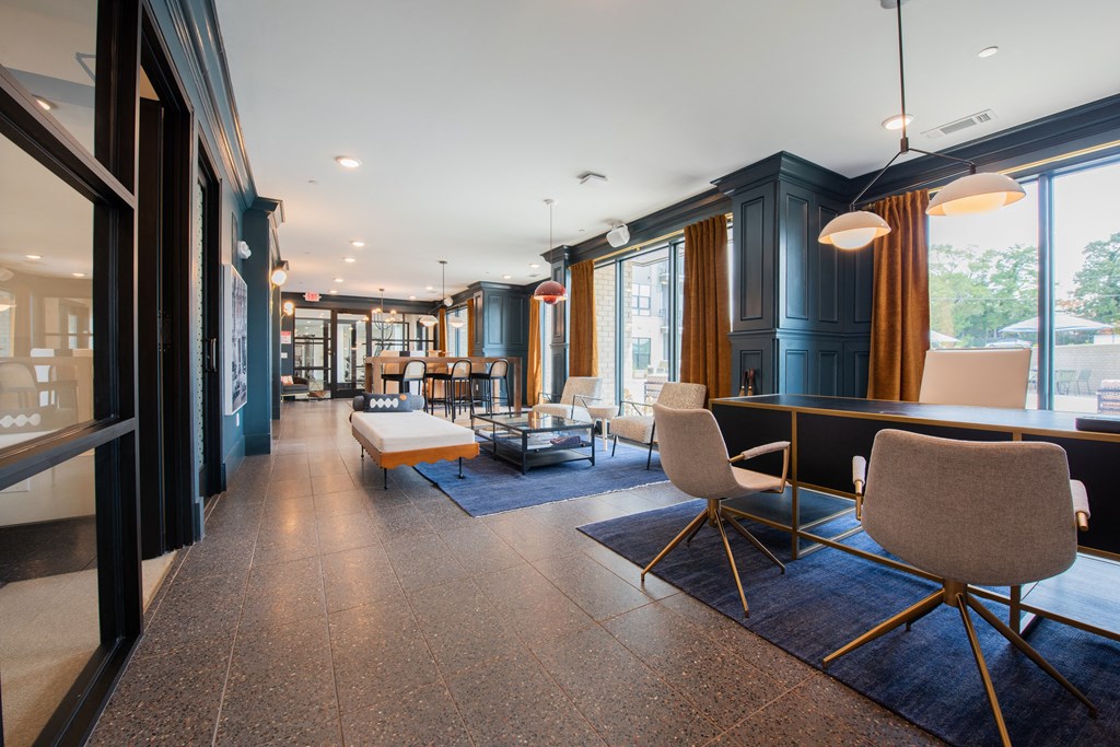 Social Lounge at The Fitzgerald, Spartanburg, South Carolina