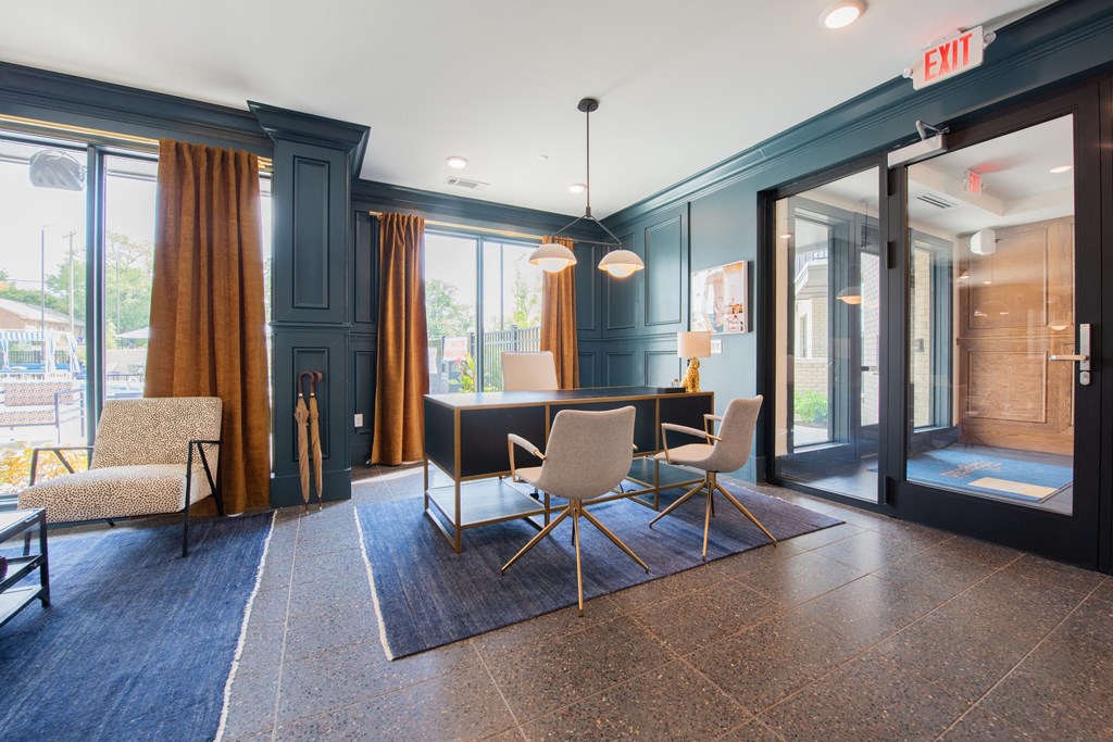 Leasing Office And Clubhouse at The Fitzgerald, Spartanburg, South Carolina