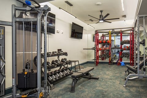 Fitness Center at The Matadora, Savannah, 21995