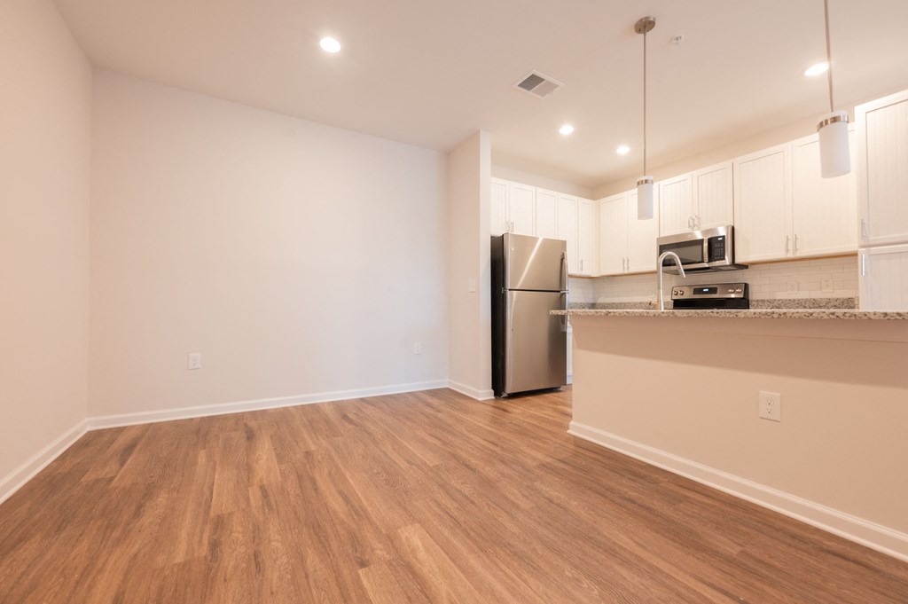 Empty Living Room at Hamilton Reserve, Greensboro, 27407