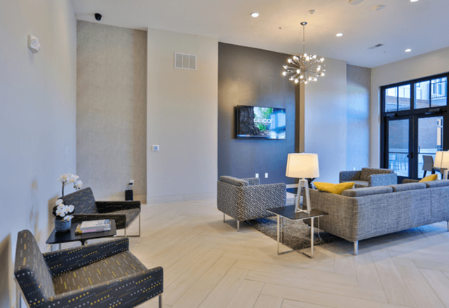 1-bedroom apartment at One North Center Apartments in Hickory, NC