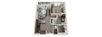 1C One Bedroom / One Bath The Birdsong (Phase One)at Preston Ridge, North Carolina, 28602