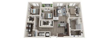 3A Three Bedroom / Two Bath The Lynwood (Phase One).at Preston Ridge, Hickory
