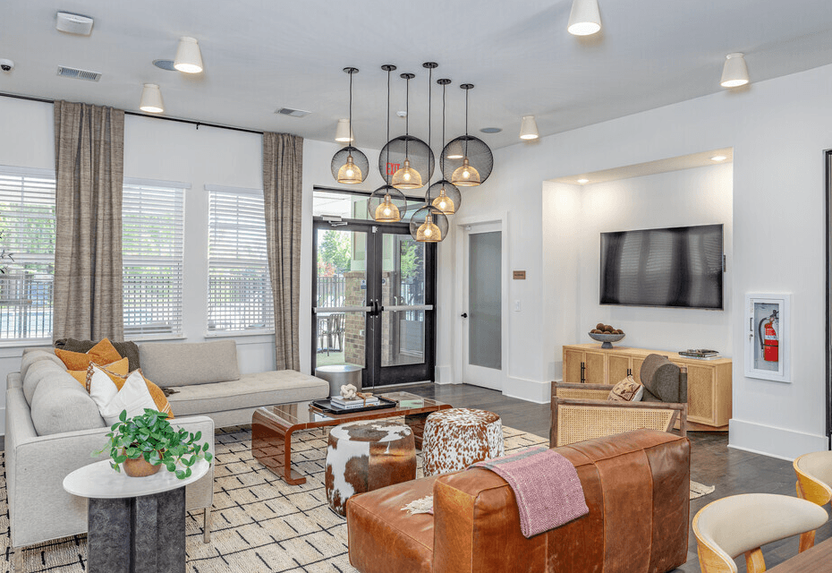 Living room at Hamilton Reserve, Greensboro, 27407