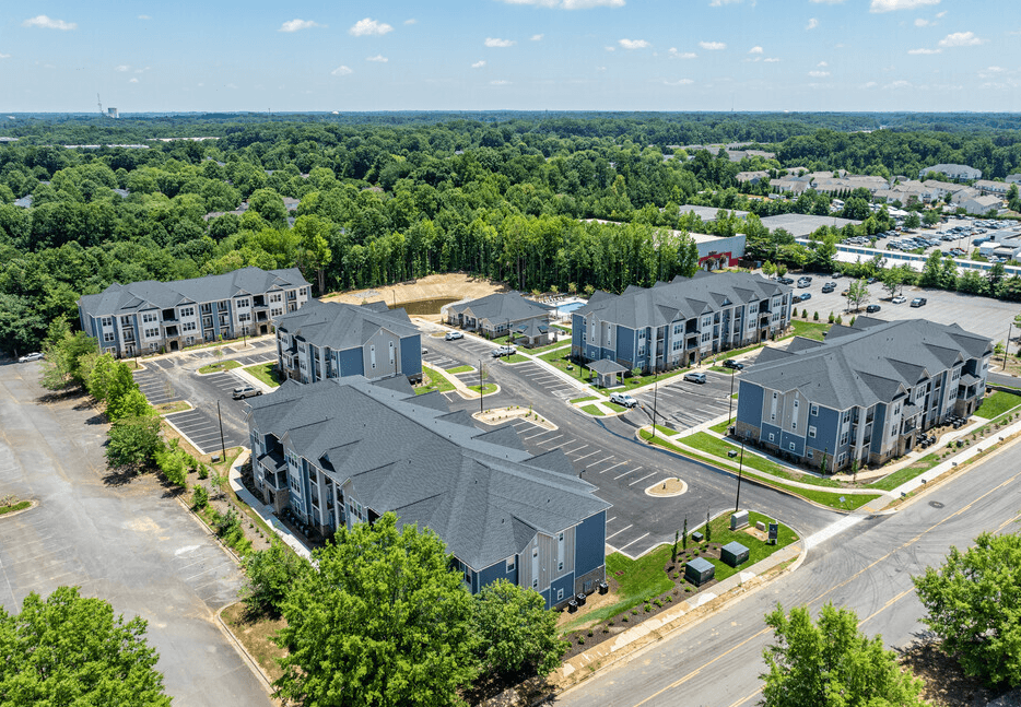 Aerial View at Hamilton Reserve, Greensboro, 27407