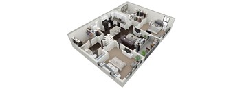 2 Bedroom 2 Bath with Balcony at Skylark, Savannah, GA, 31401