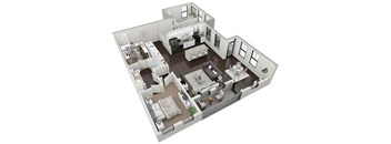 Large 2 Bedroom 2 Bath with Double Balconies at Skylark, Savannah, GA