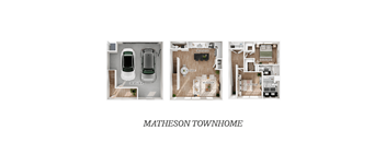 A floor plan of a Matheson Townhome is displayed.