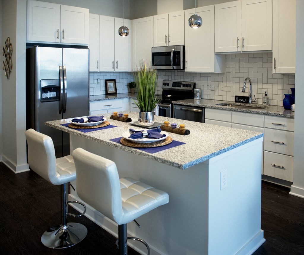 model kitchen at Skylark, Savannah, GA, 31401