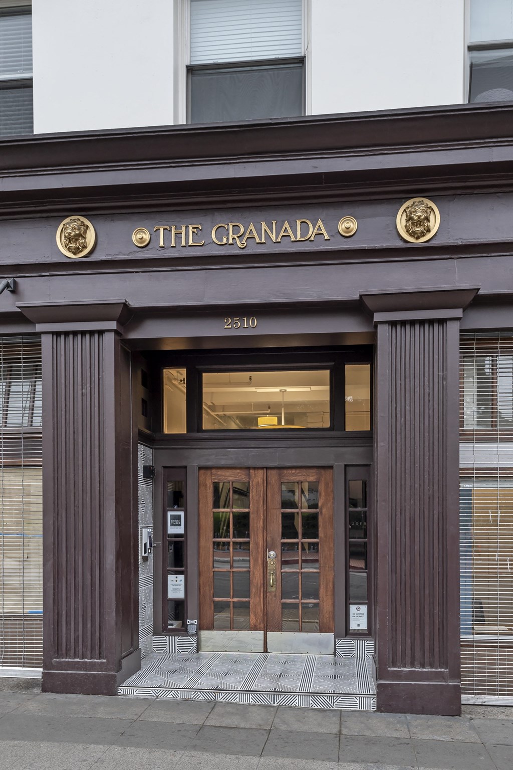 Entrance of The Granada building.