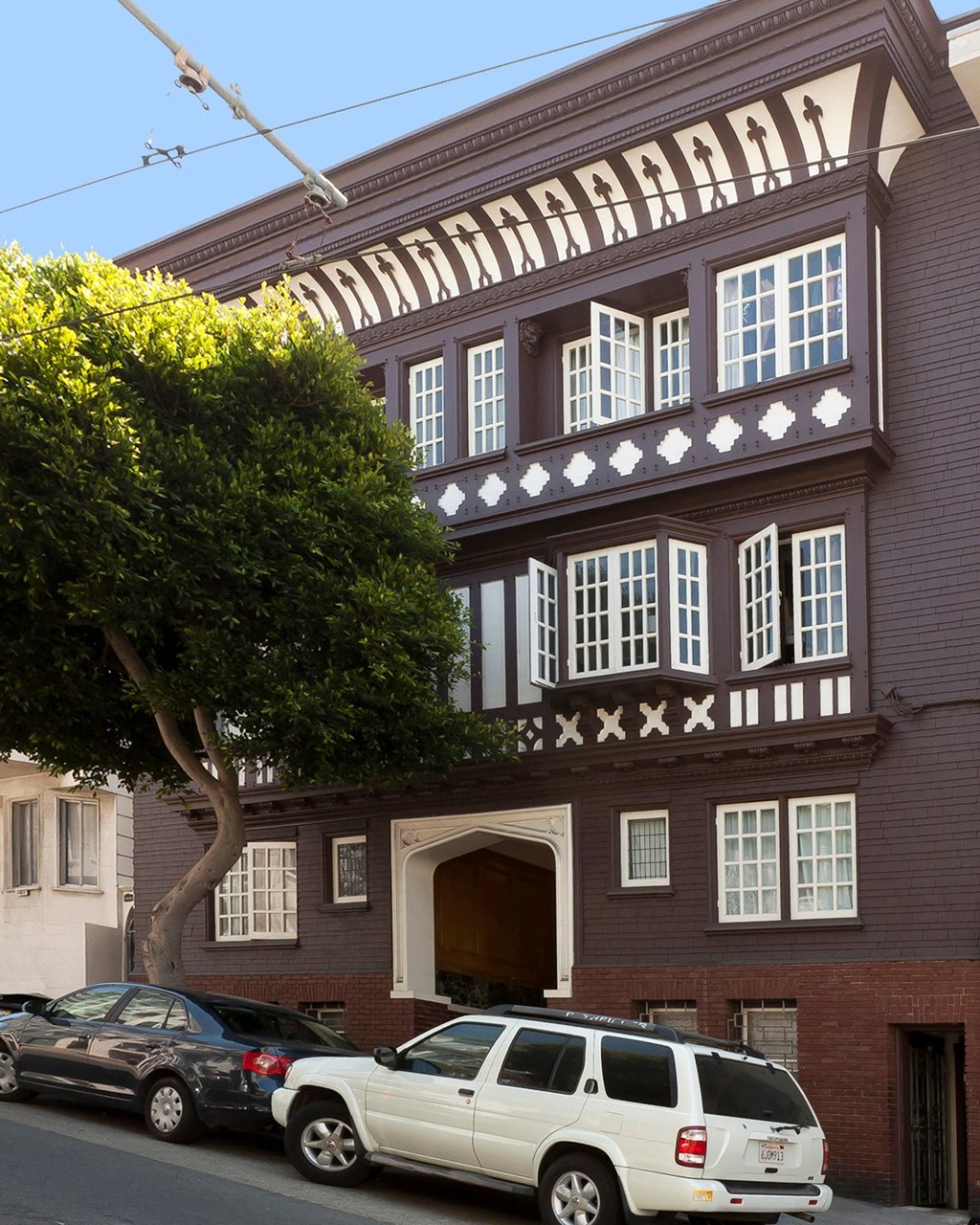 exterior of the building