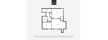A black and white image of a floor plan for a building named Brick Timber.