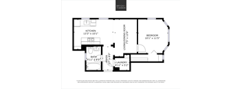 A black and white image of a floor plan for a brick timber home.