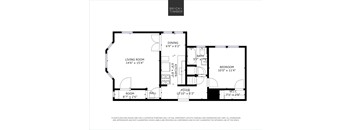 A black and white image of a floor plan for a brick timber home.