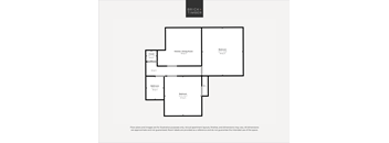A floor plan for a Brick+Timber house with a kitchen, dining room, bedrooms and a bathroom.
