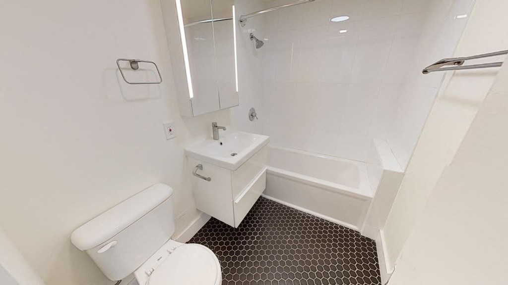 a small bathroom with a toilet and a sink