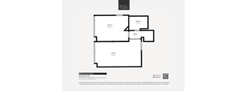 A black and white image of a floor plan for a property.