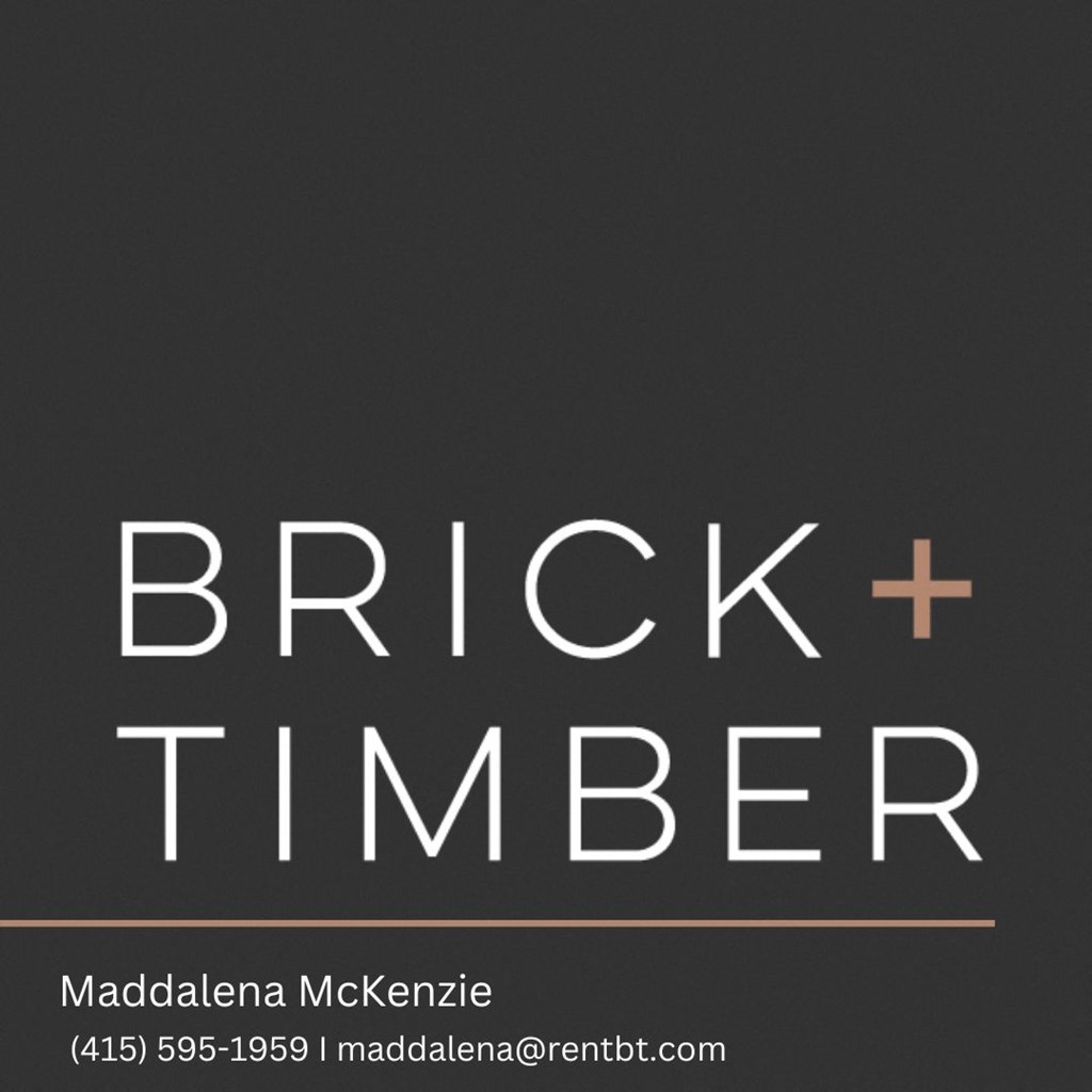 a black and white font with the words brick time