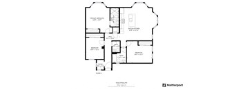 a floor plan of a house with different floors